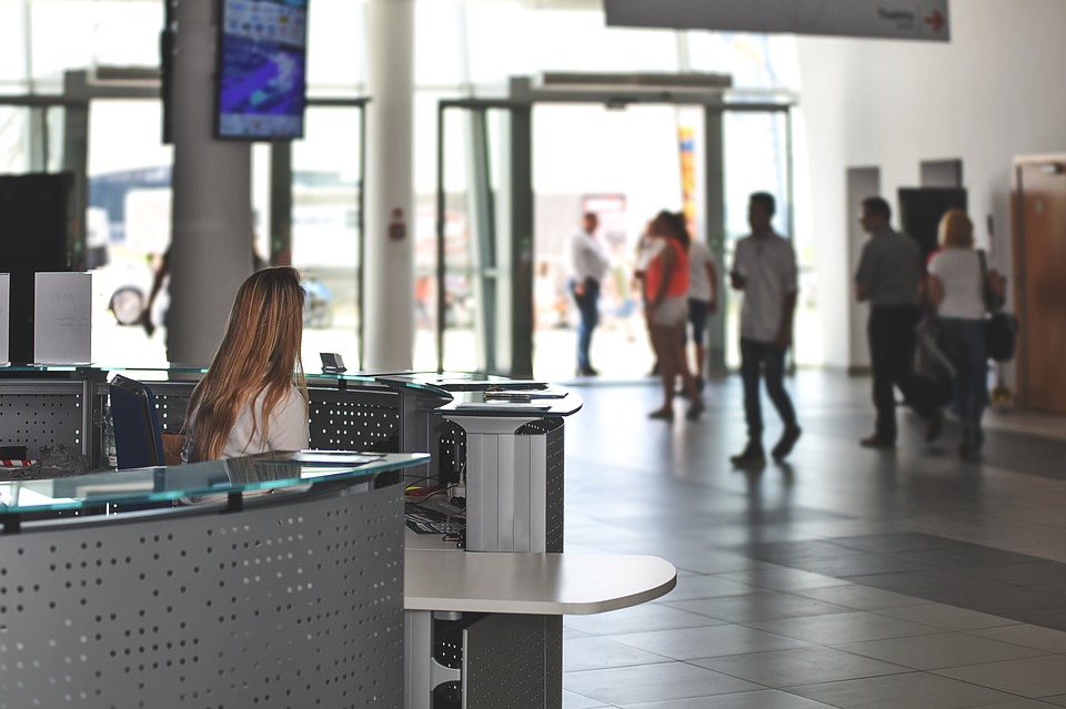 airport lobby